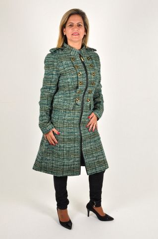 Casaco Longo Tweed - 50730